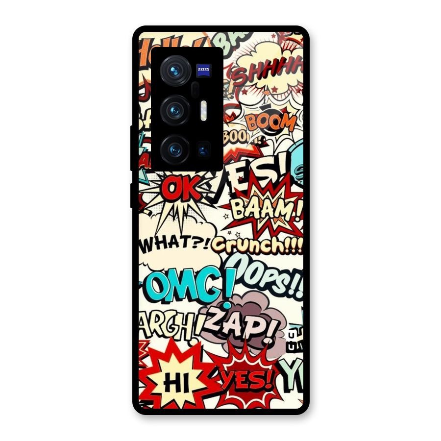 Boom Zap Glass Back Case for Vivo X70 Pro Plus