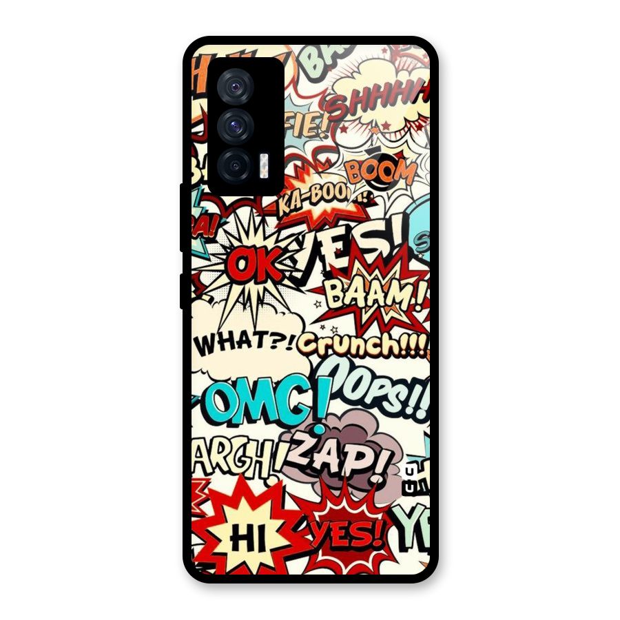 Boom Zap Glass Back Case for Vivo iQOO 7 5G