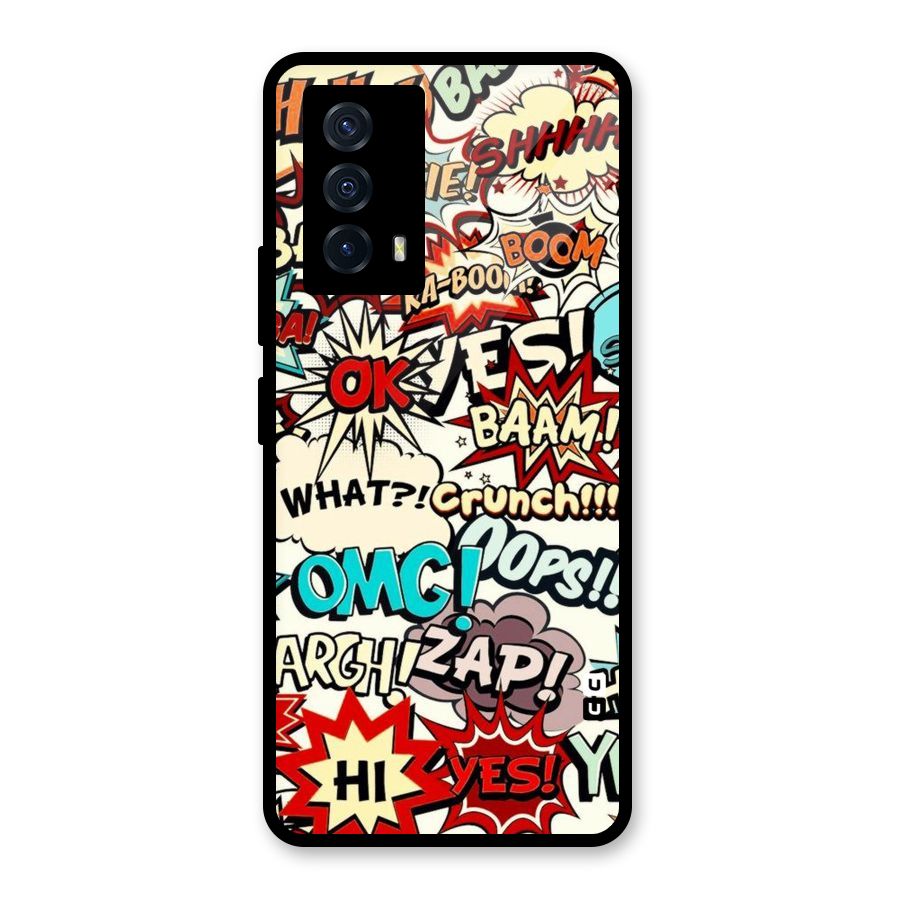 Boom Zap Glass Back Case for Vivo iQOO Z5