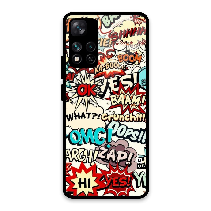 Boom Zap Glass Back Case for Xiaomi 11i HyperCharge 5G