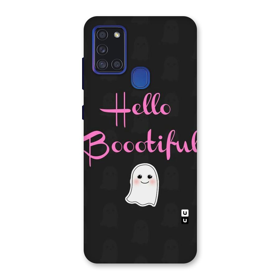 Boootiful Back Case for Galaxy A21s