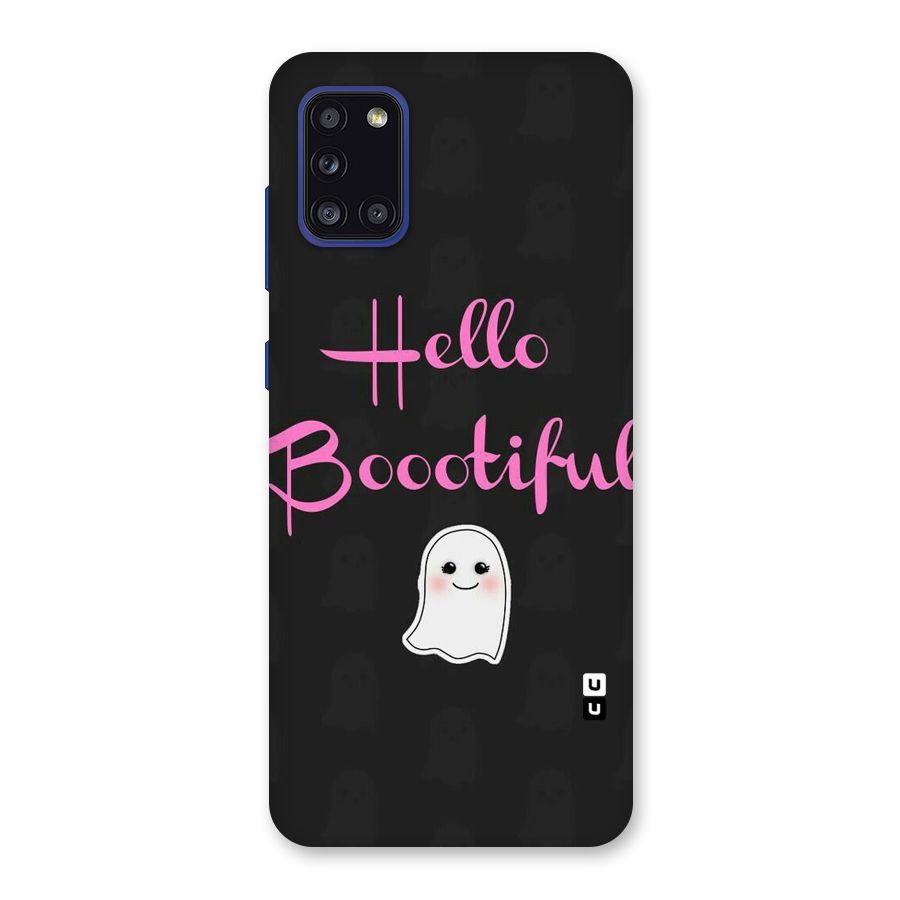 Boootiful Back Case for Galaxy A31
