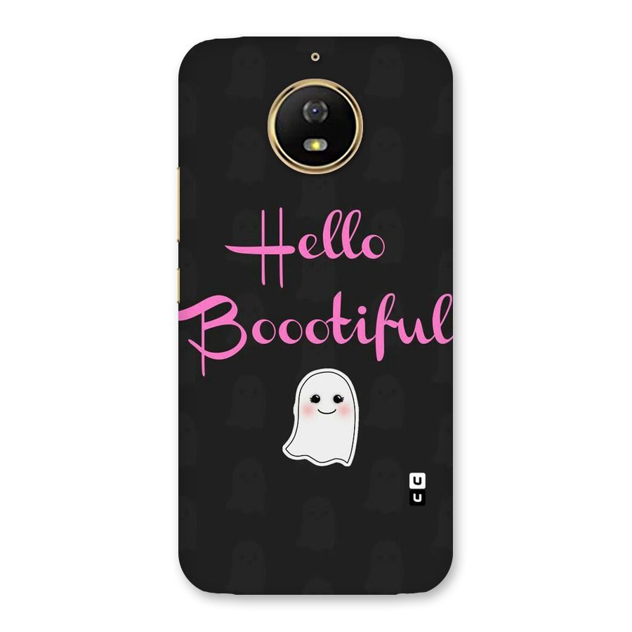 Boootiful Back Case for Moto G5s