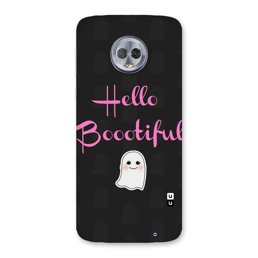 Boootiful Back Case for Moto G6 Plus