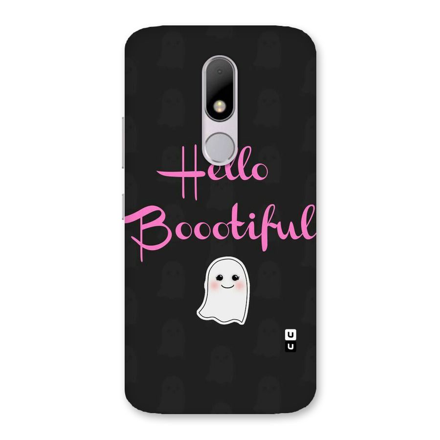 Boootiful Back Case for Moto M