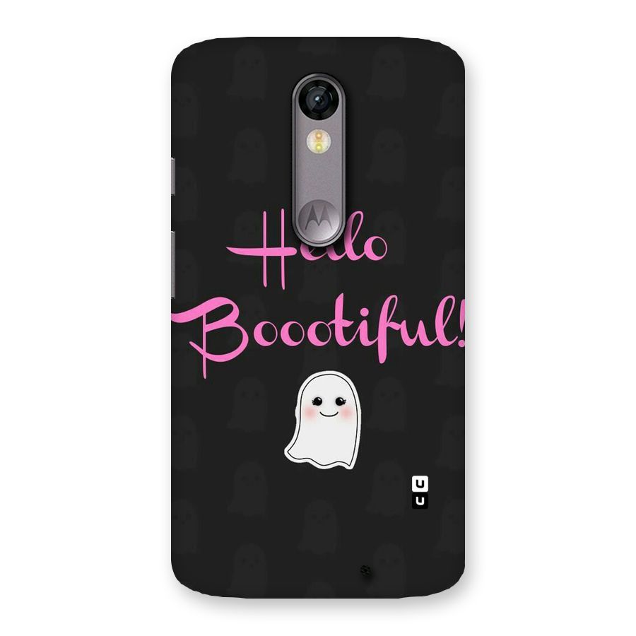 Boootiful Back Case for Moto X Force