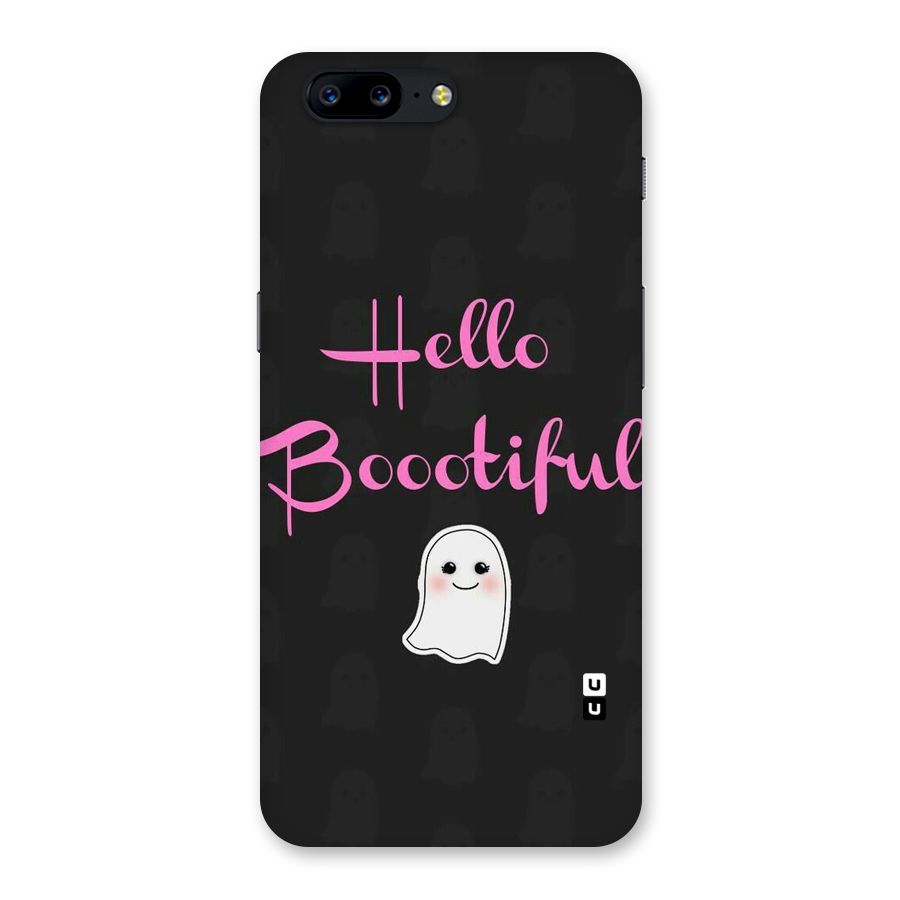 Boootiful Back Case for OnePlus 5