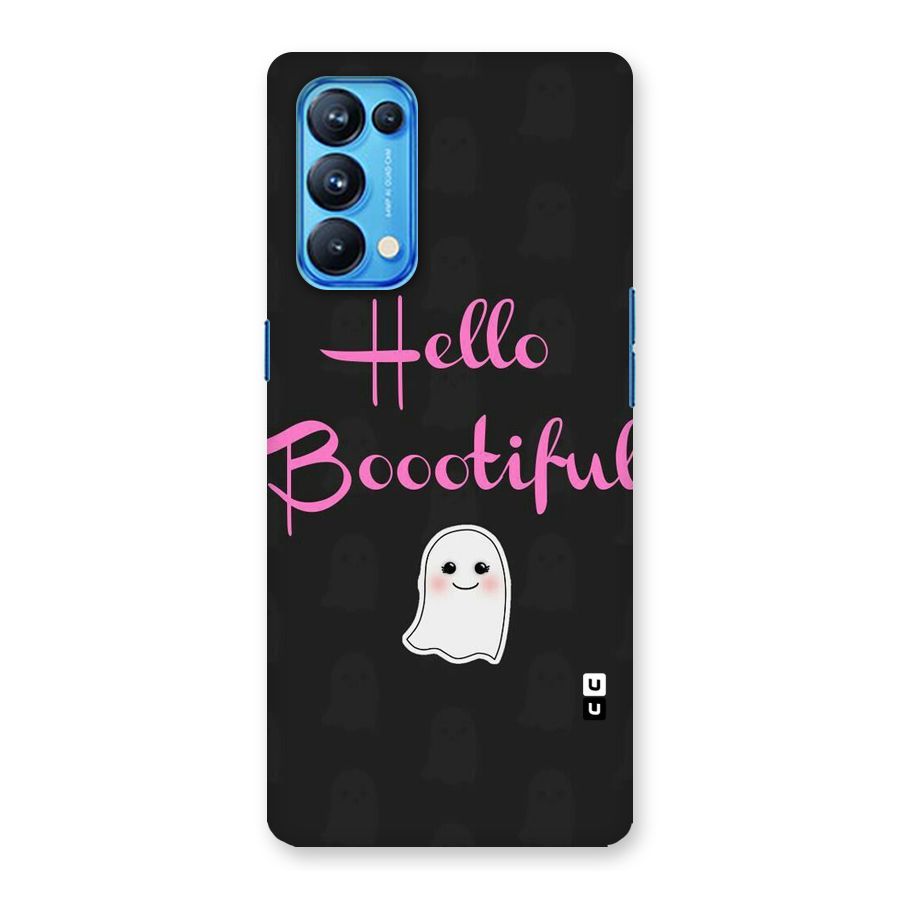 Boootiful Back Case for Oppo Reno5 Pro 5G