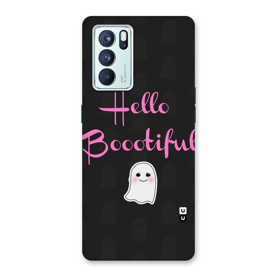 Boootiful Back Case for Oppo Reno6 Pro 5G