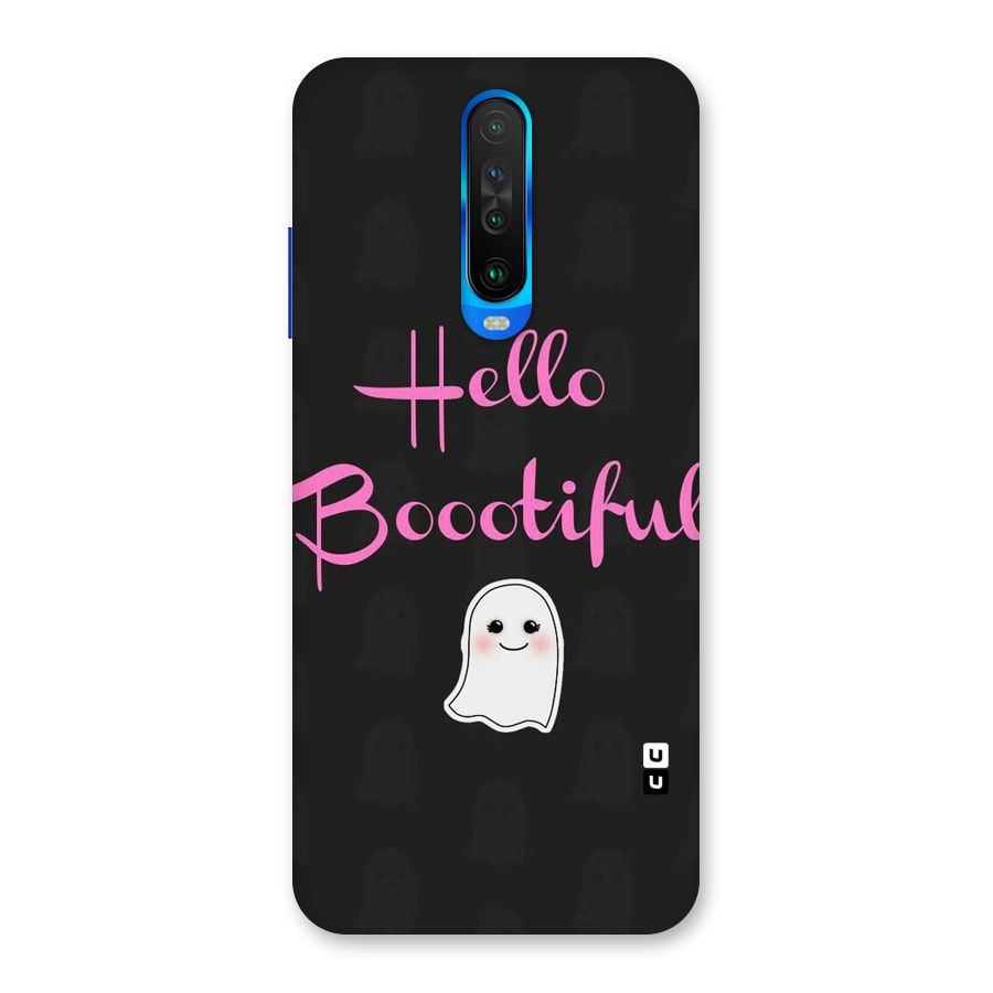 Boootiful Back Case for Poco X2