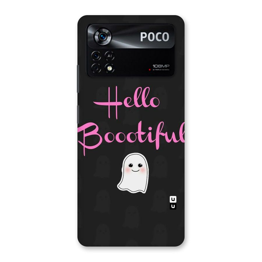 Boootiful Back Case for Poco X4 Pro 5G