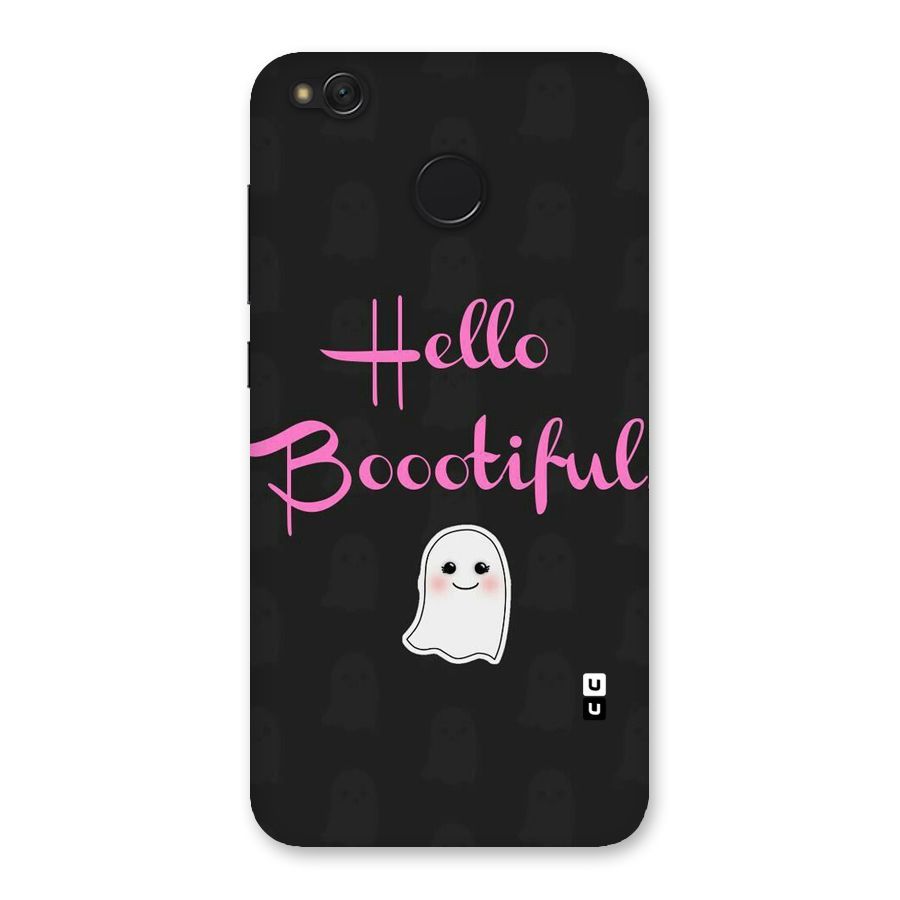 Boootiful Back Case for Redmi 4