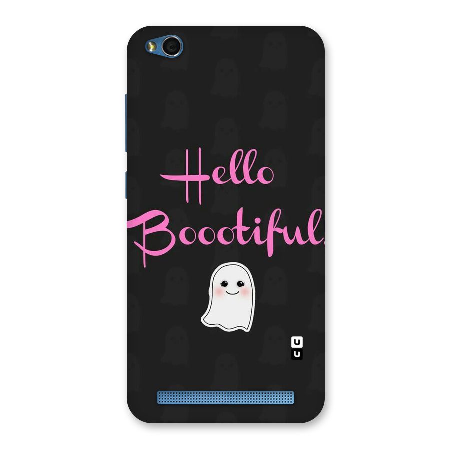 Boootiful Back Case for Redmi 5A