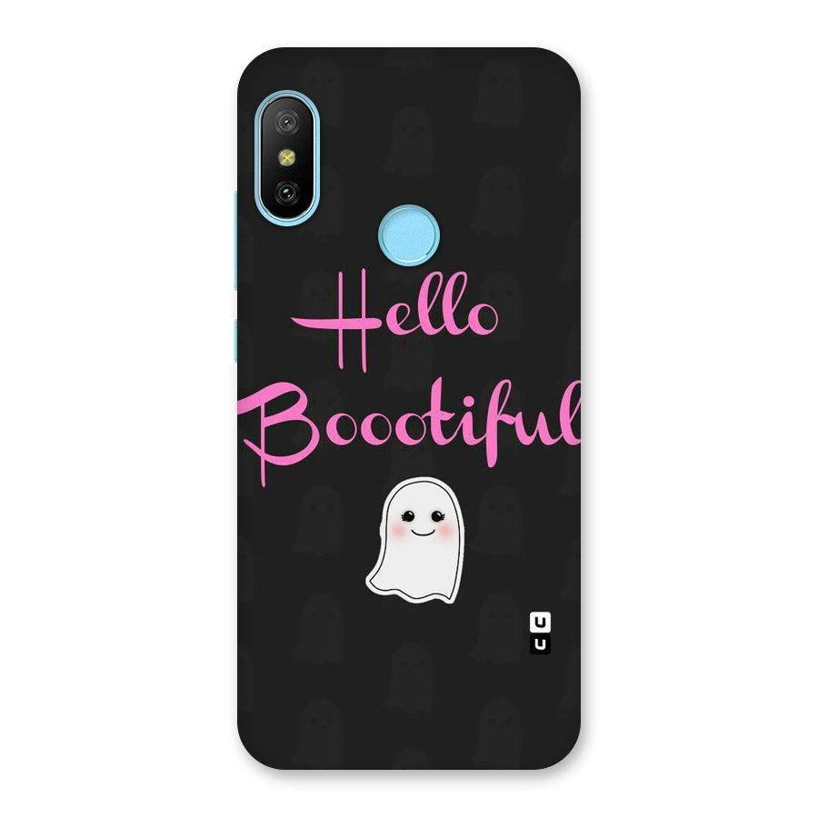 Boootiful Back Case for Redmi 6 Pro