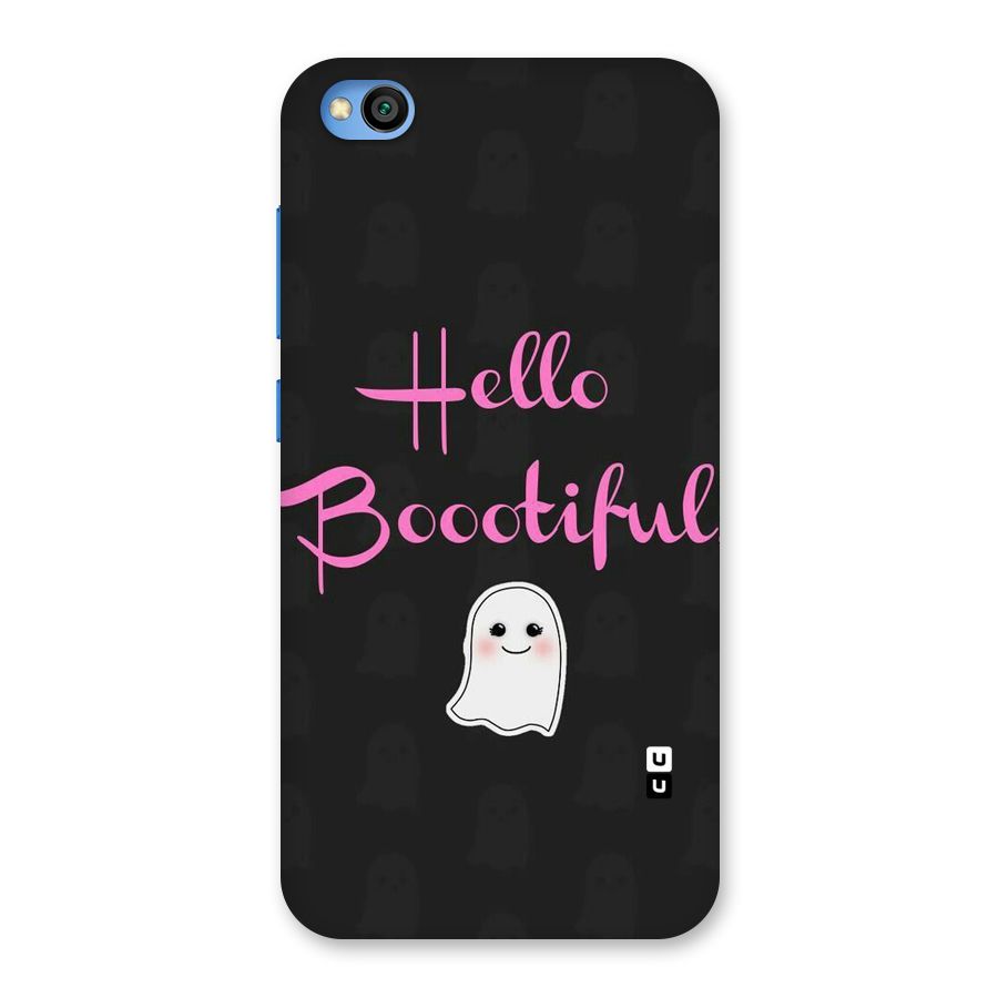 Boootiful Back Case for Redmi Go