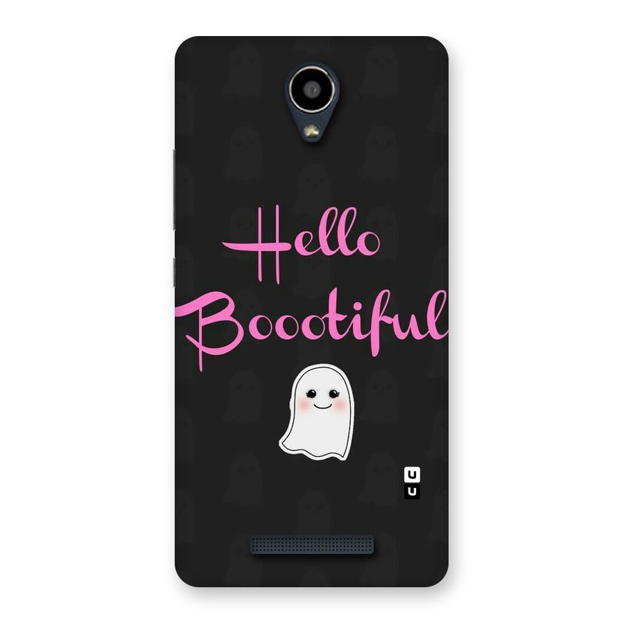 Boootiful Back Case for Redmi Note 2