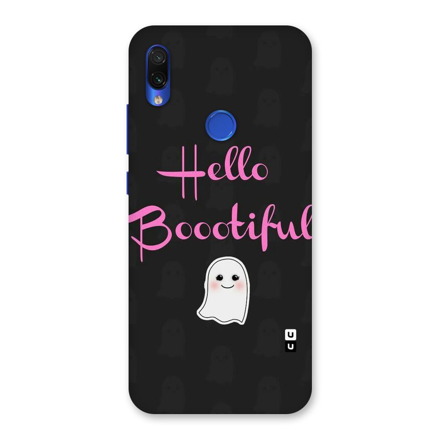 Boootiful Back Case for Redmi Note 7S