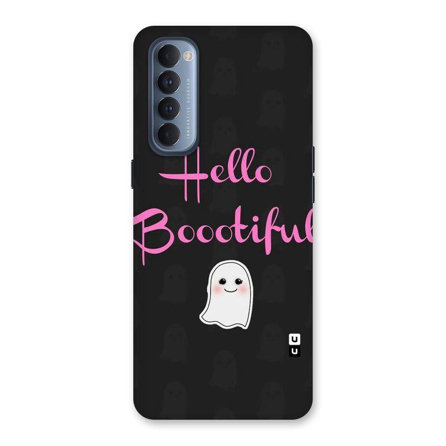 Boootiful Back Case for Reno4 Pro