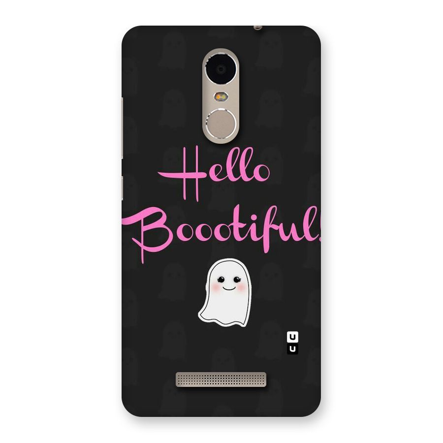 Boootiful Back Case for Xiaomi Redmi Note 3
