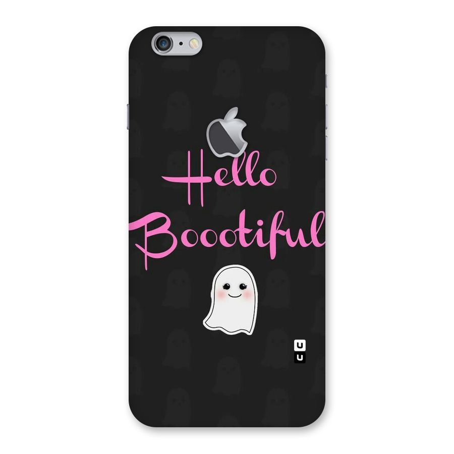 Boootiful Back Case for iPhone 6 Plus 6S Plus Logo Cut