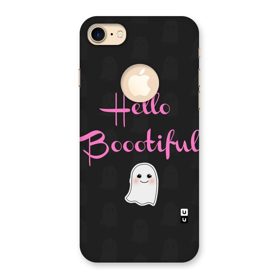 Boootiful Back Case for iPhone 7 Logo Cut
