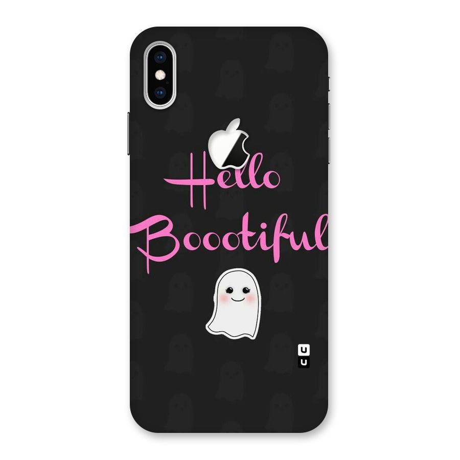 Boootiful Back Case for iPhone XS Max Apple Cut