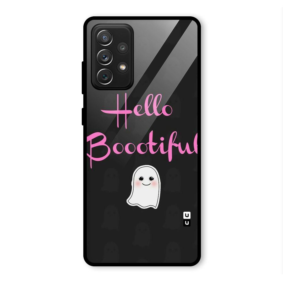 Boootiful Glass Back Case for Galaxy A72