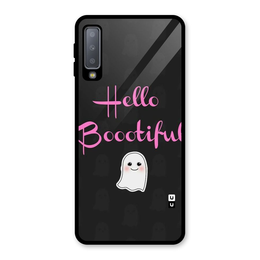 Boootiful Glass Back Case for Galaxy A7 (2018)