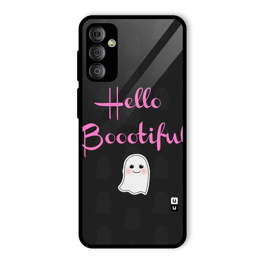 Boootiful Glass Back Case for Galaxy F23