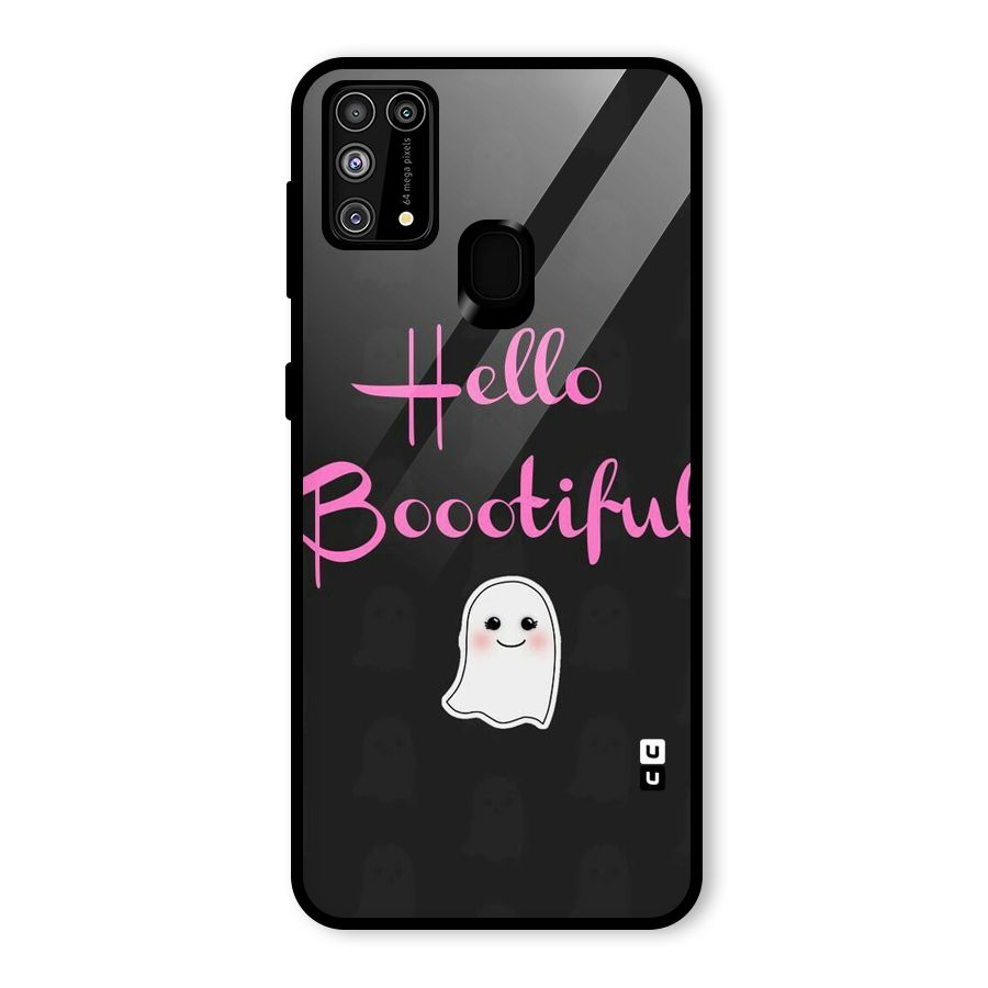 Boootiful Glass Back Case for Galaxy F41