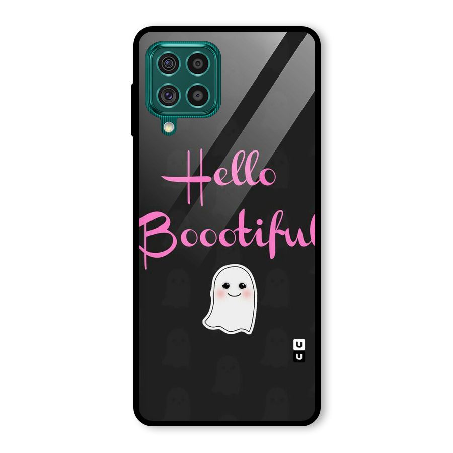 Boootiful Glass Back Case for Galaxy F62
