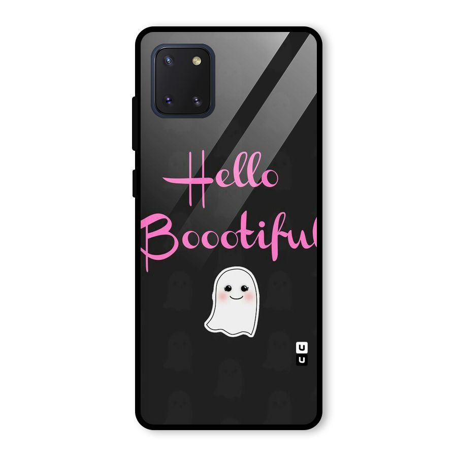 Boootiful Glass Back Case for Galaxy Note 10 Lite