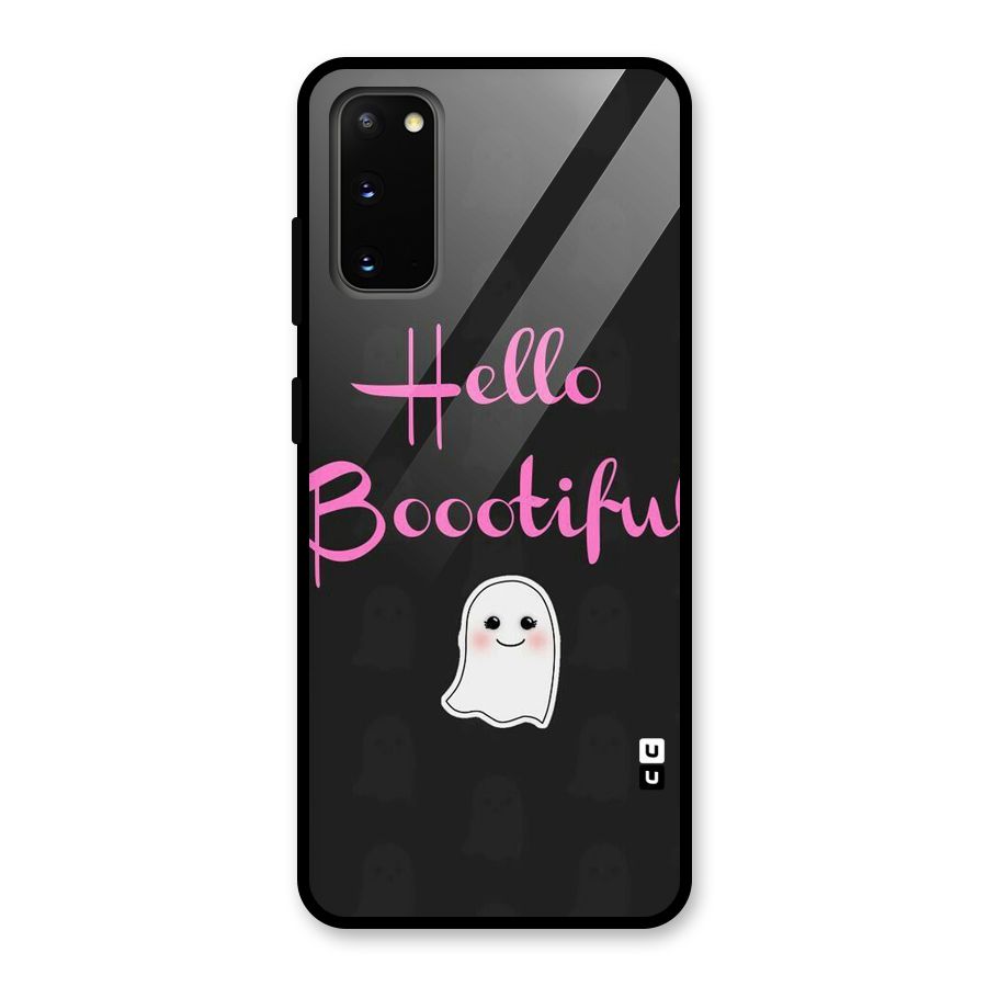 Boootiful Glass Back Case for Galaxy S20