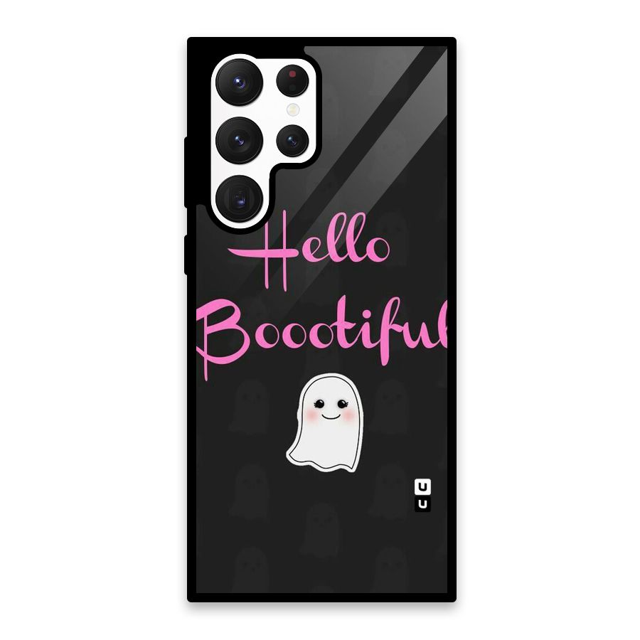 Boootiful Glass Back Case for Galaxy S22 Ultra 5G