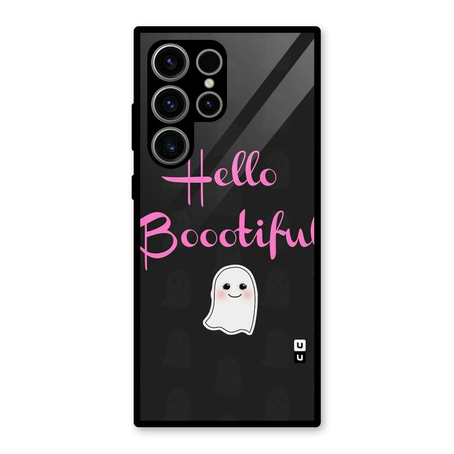 Boootiful Glass Back Case for Galaxy S23 Ultra