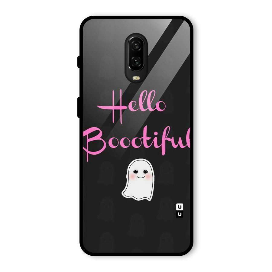 Boootiful Glass Back Case for OnePlus 6T
