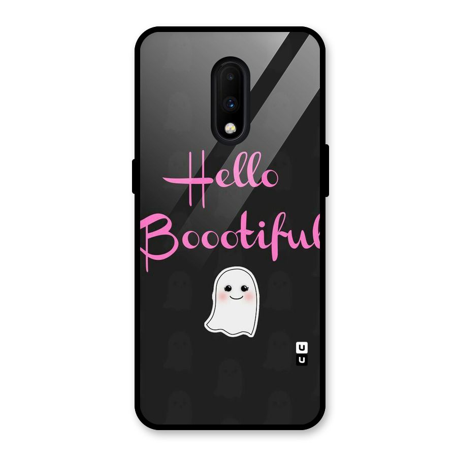 Boootiful Glass Back Case for OnePlus 7