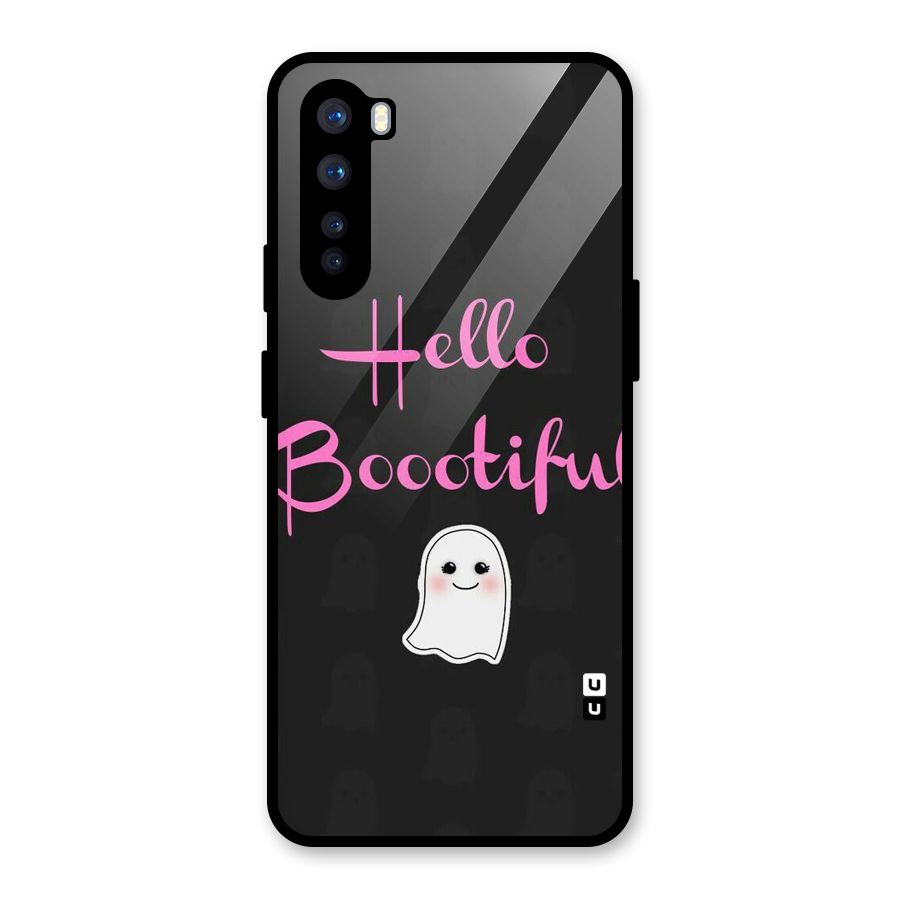 Boootiful Glass Back Case for OnePlus Nord
