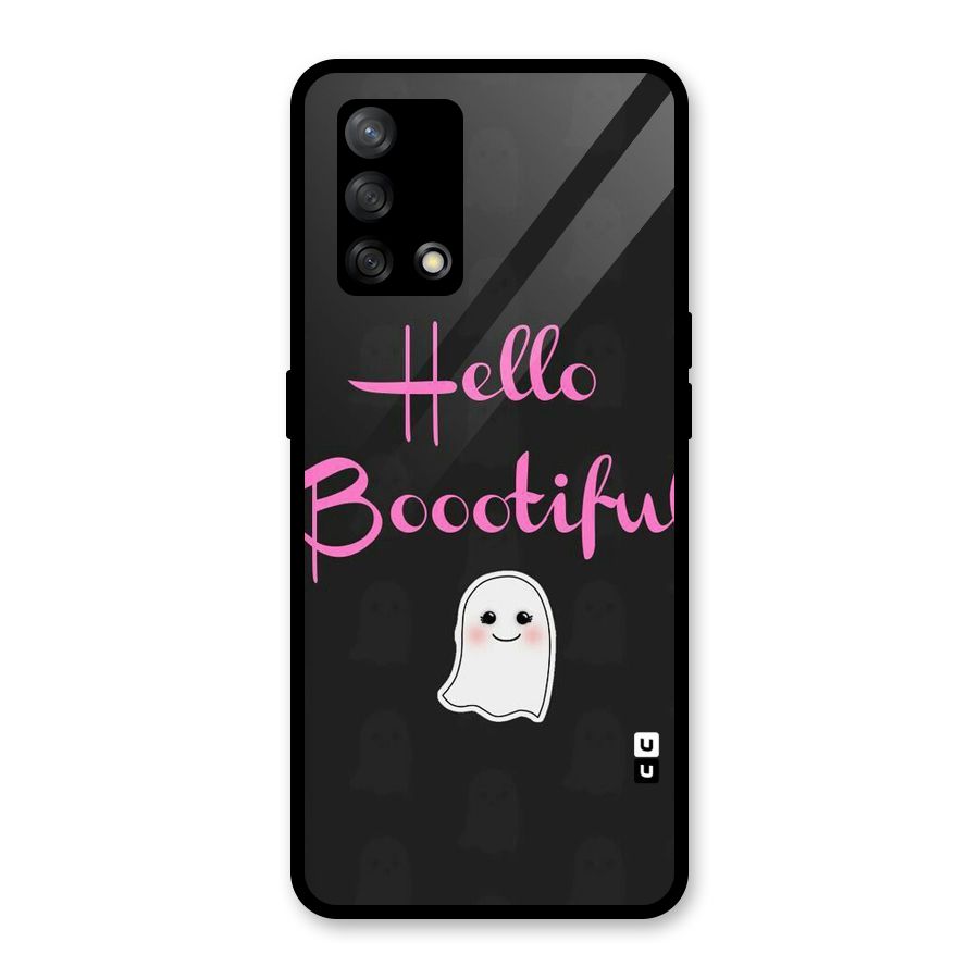 Boootiful Glass Back Case for Oppo F19
