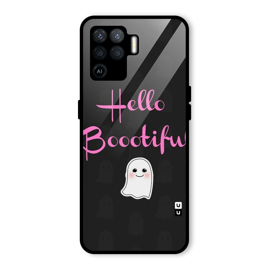 Boootiful Glass Back Case for Oppo F19 Pro