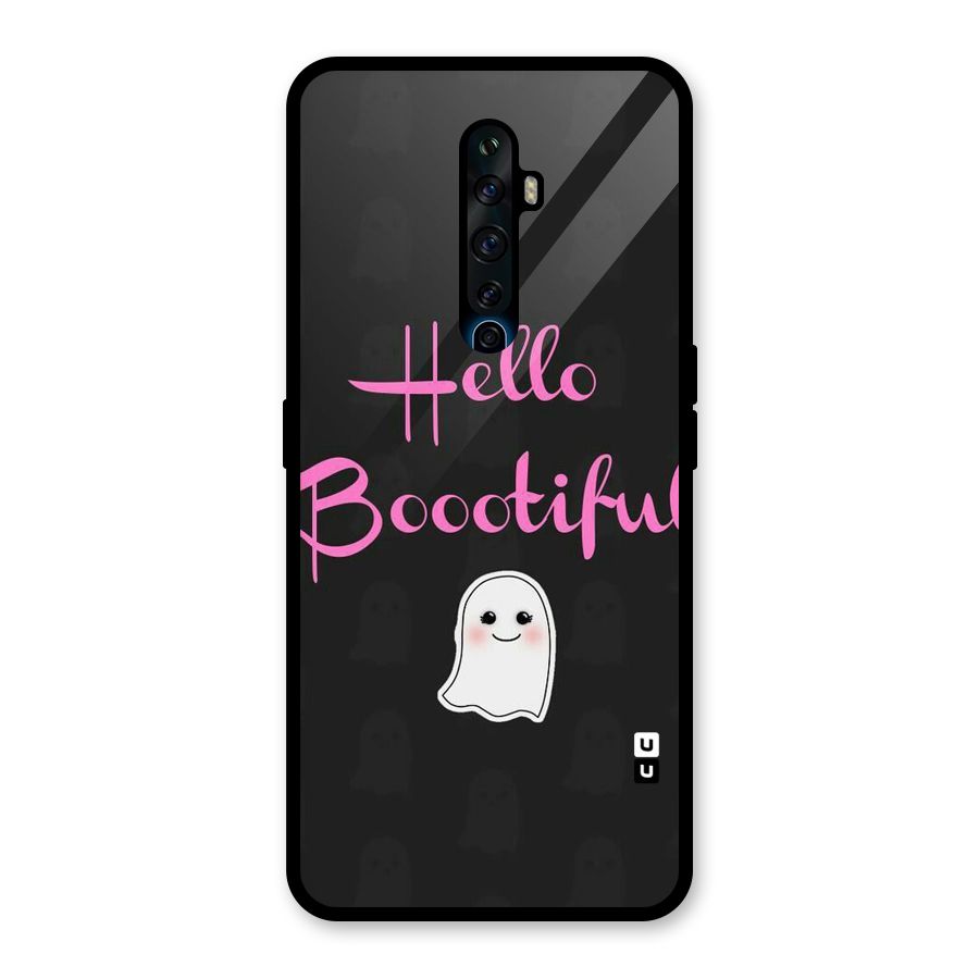 Boootiful Glass Back Case for Oppo Reno2 F