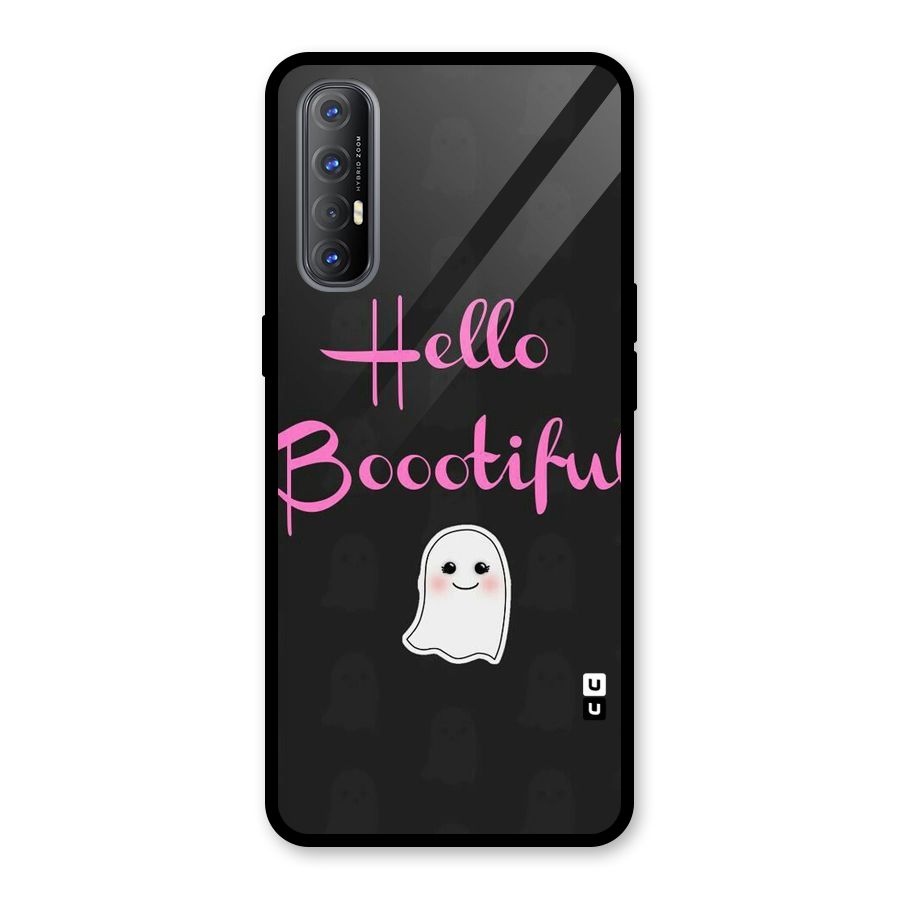 Boootiful Glass Back Case for Oppo Reno3 Pro