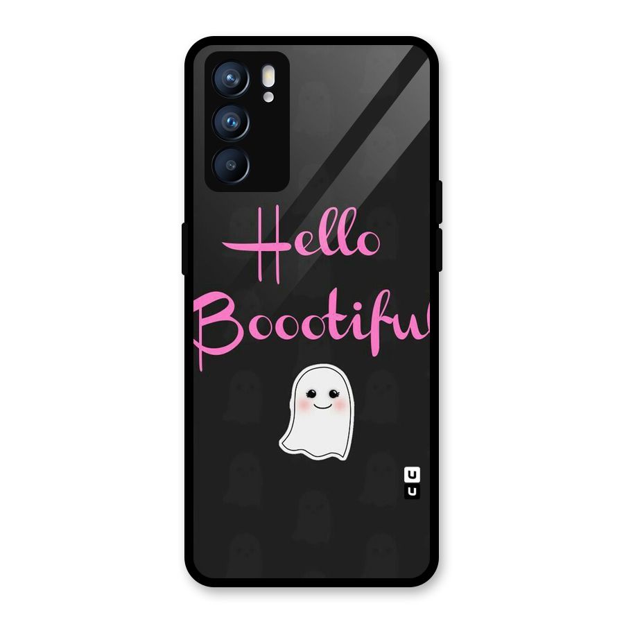 Boootiful Glass Back Case for Oppo Reno6 5G