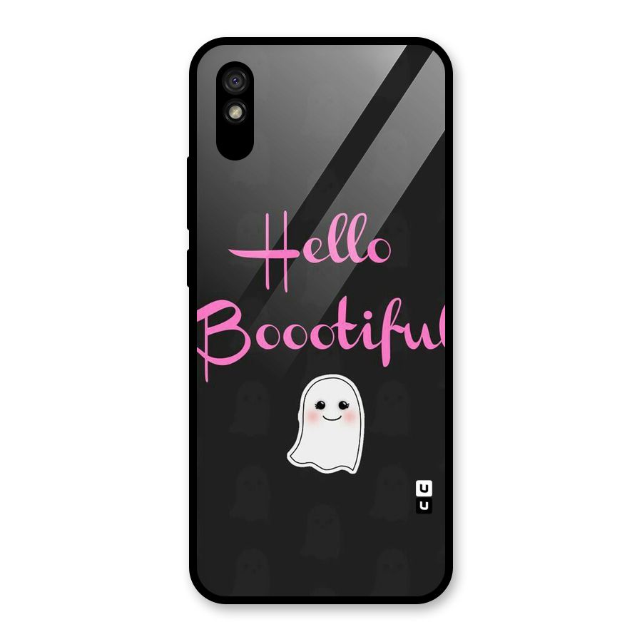 Boootiful Glass Back Case for Redmi 9i