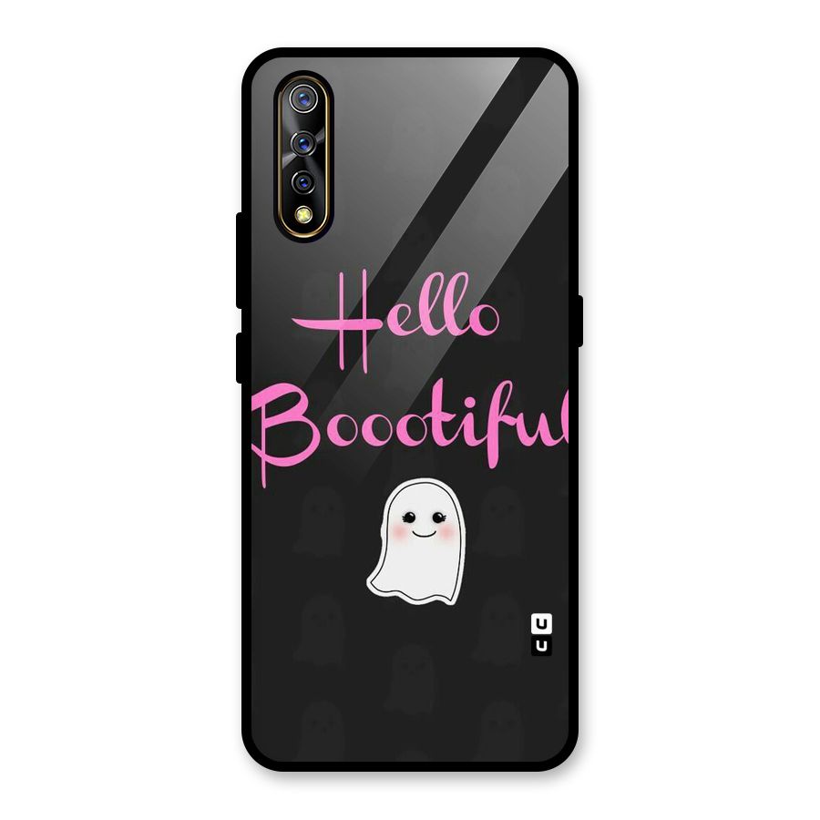 Boootiful Glass Back Case for Vivo S1