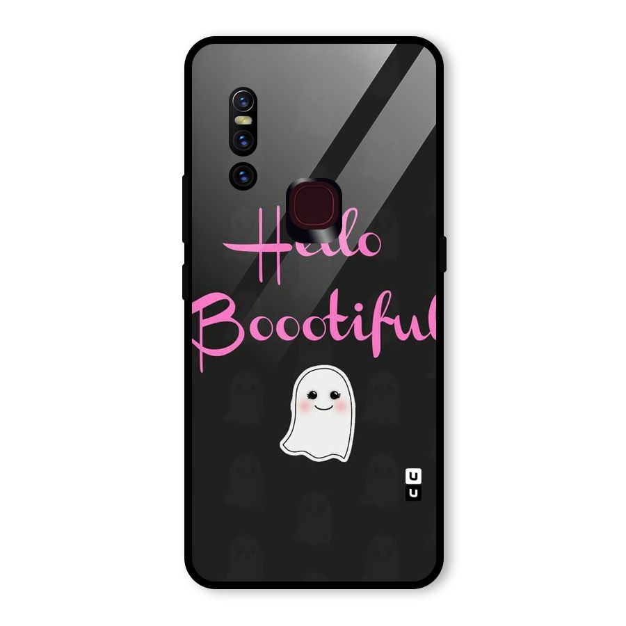 Boootiful Glass Back Case for Vivo V15