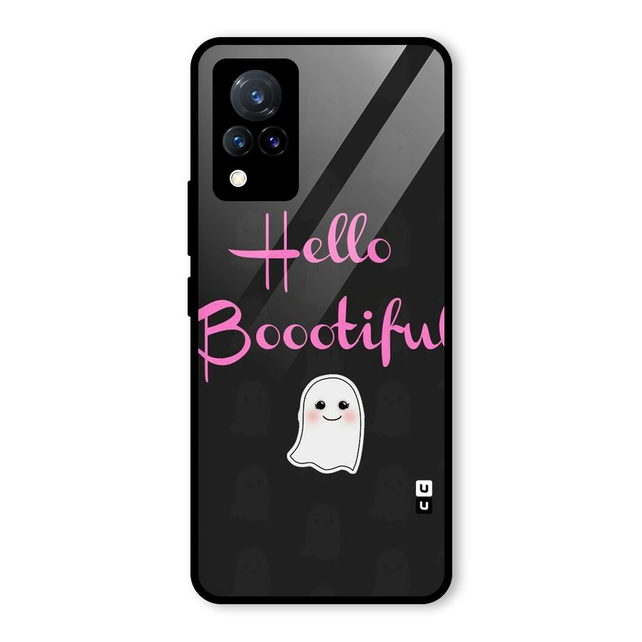 Boootiful Glass Back Case for Vivo V21 5G