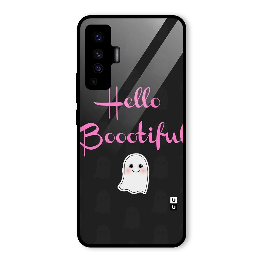 Boootiful Glass Back Case for Vivo X50