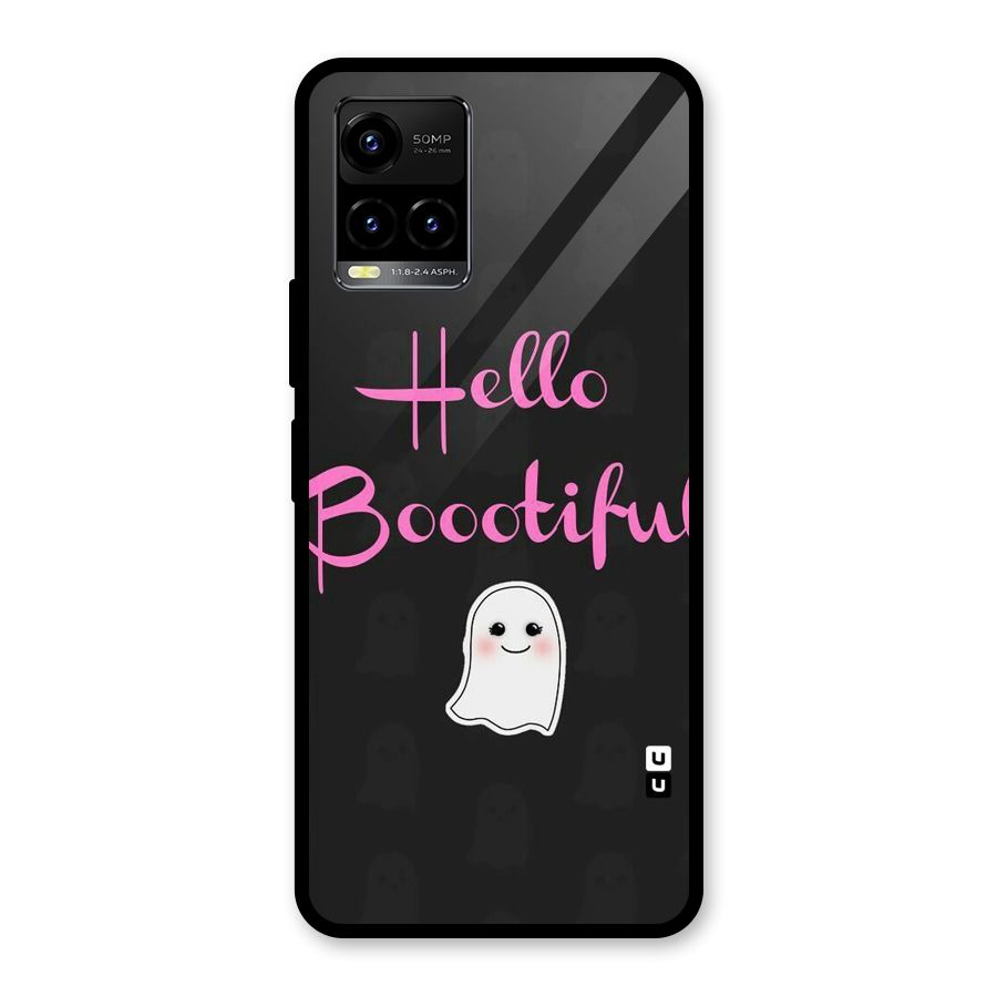 Boootiful Glass Back Case for Vivo Y21T