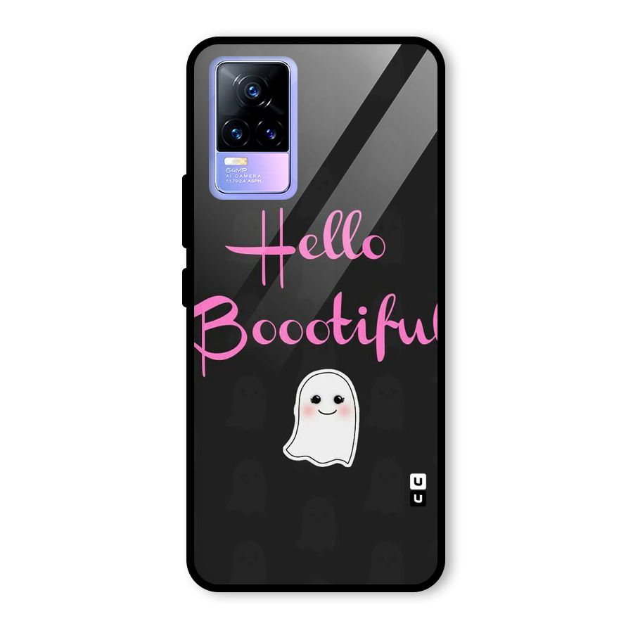 Boootiful Glass Back Case for Vivo Y73
